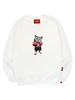Ellamo Boxing Cat Sweatshirt Unisex Plus Size S~4Xl (Type B)