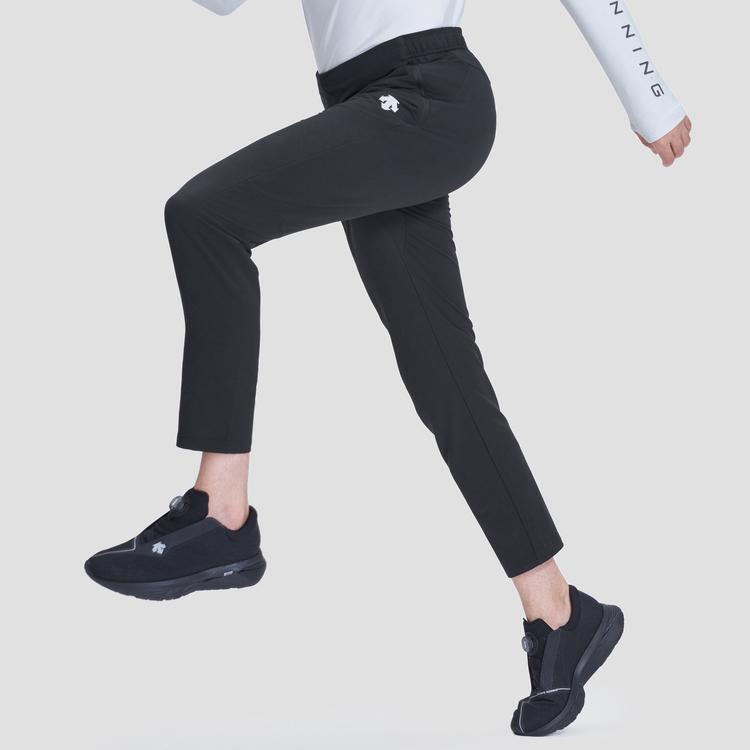 DESCENTE Knitted Sweatpants Men's Moderate Straight Fit Pants D2431RPT45