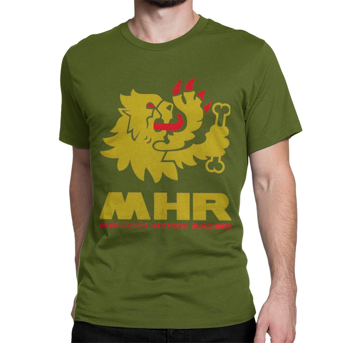 

Men Women Italy Motorcycle Racing MHR T Shirts Malossi Cotton Tops Novelty Short Sleeve Round Collar Tee Shirt Original T-Shirts 4XL