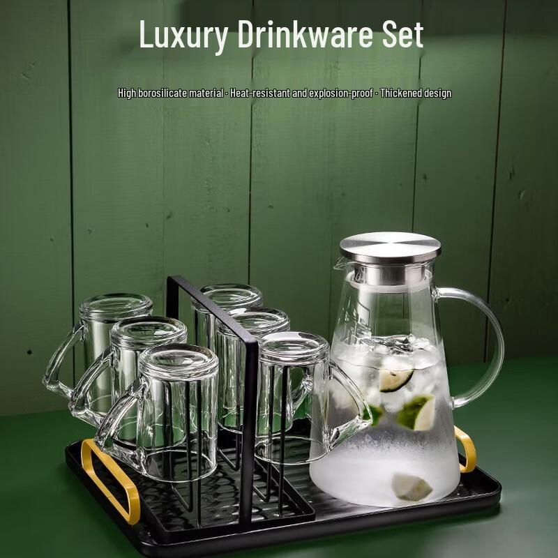 Naijiang Glass Cup Set with Handles
