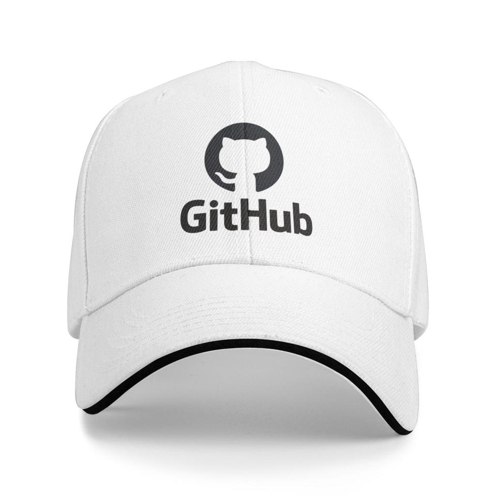 Unisex Baseball Hats GitHub Logo Outdoor Streetwear Summer Sports Baseball Caps Hip Hop Cap Casquette Hats