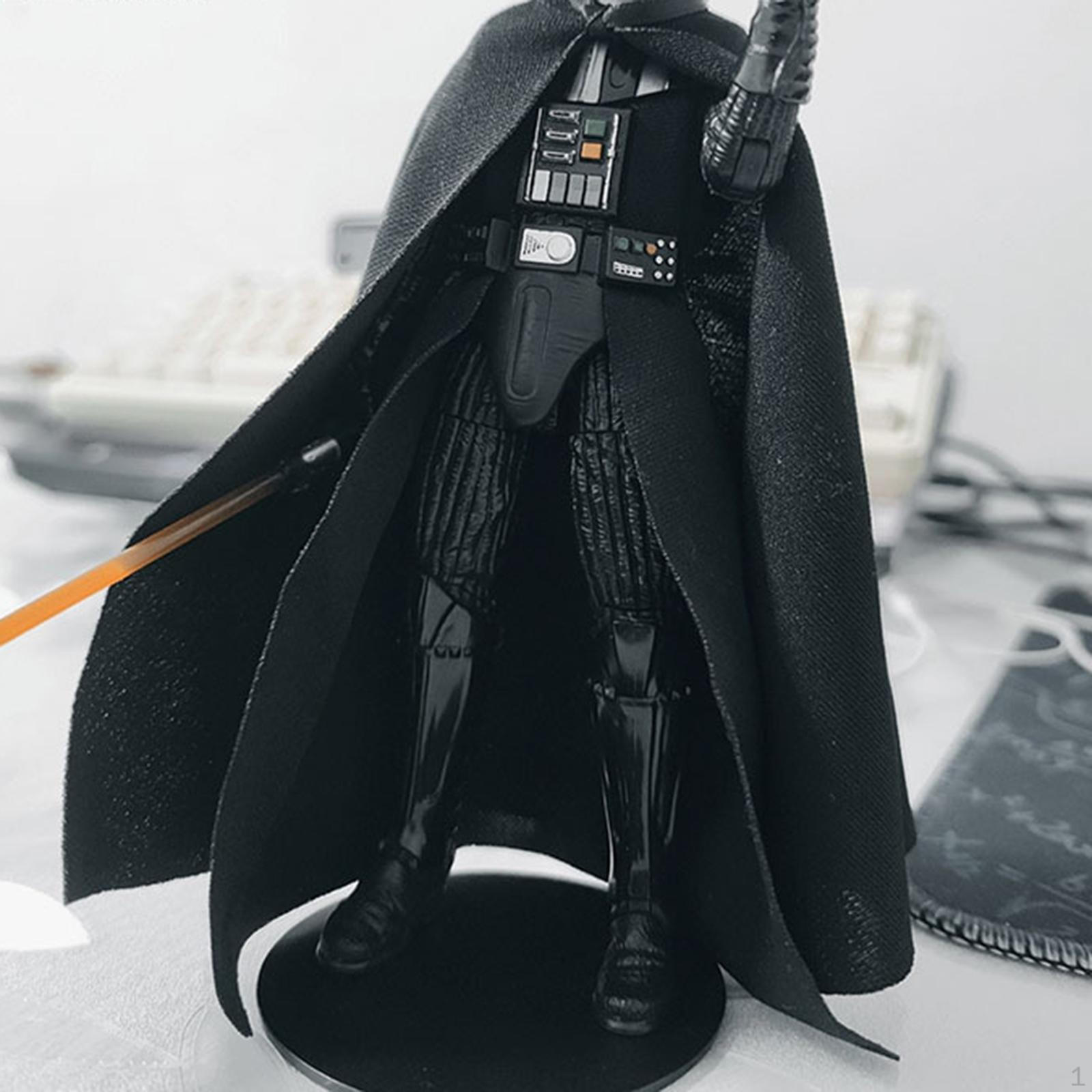 

1/12 Фигурка Плащ Косплей Костюм Стильный Модный Модный Костюм, Миниатюрная Одежда black