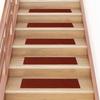 VidaXL Self-adhesive Stair Treads 15 Pieces 76 X 20 Cm Burgundy Red Rectangular 326928
