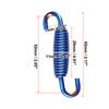 Motoforti 2/4/6Pcs Motorcycles Exhaust Pipe Spring 55mm 2.17" Stainless Steel Exhaust Pipe Spring Hook Modified Accessory
