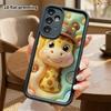 Phone Case: 2D flat design suitable for Samsung Galaxy A34 A35 M05 M06 S20 S22 S21 FE Plus 5G protective case, adventure giraffe, perfect Christmas an