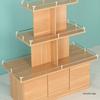 Island Display Stand - Supermarket Shelf & Stationery Endcap Rack