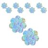 Kelbon Glitter Nipple Patch Milky Way Flower 10 Pcs