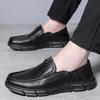 Summer Soft-faced Men's Leather Shoes Simple and Fashionable One-pedal Casual Shoes Light, Breathable, Non-slip Soft-soled Business Men's Shoes