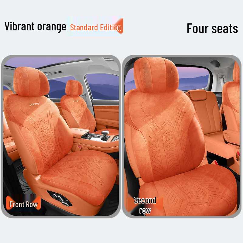 Wenjie M9 Wildleder Sitzkissen: Ganzjahres-, Atmungsaktive, Perforierte Abdeckungen