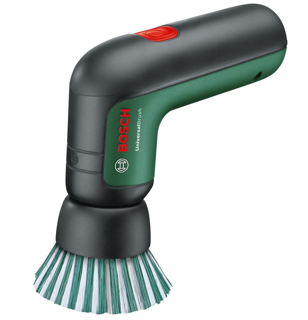 Bosch DIY Cordless Cleaning Brush Main Hard Detail Pad Hard Polishing Soft Polishing and Micro USB Perfect for Cleaning Wet Areas 3.6V (Includes