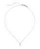 Polalita Surgical Slim Chain Basic Drop Necklace (Plt-Nl-062_Sv)