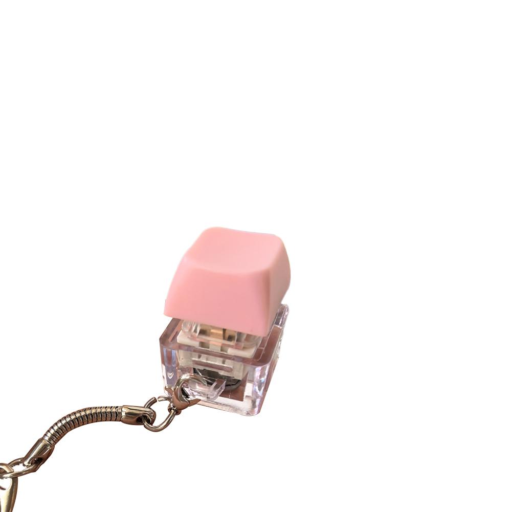 

Finger Keyboard Fidget Toys Sensory Fidget Keyring Keycaps Fidget Keyborad Button Finger Calming Keychain for Kids Adults