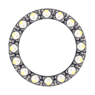 RGB LED Ring Board 16 Bit SK6812 32 Farben und fluoreszierend weiß Ring Lampe Wanduhr Licht Treiber B