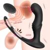 Massaggio prostatico maschile vibratore anale a distanza 10 velocità ritardo eiaculazione anello del rubinetto testicolo stimolare ano plug butt giocattoli adulti del sesso per gli uomini
