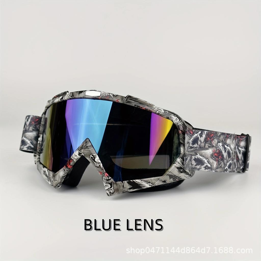 Goggles Riding Glasses Outdoor Motorcycle Off-Road Goggles ATV Men's and Women's Mountain Bike Bike Windshield Lenses