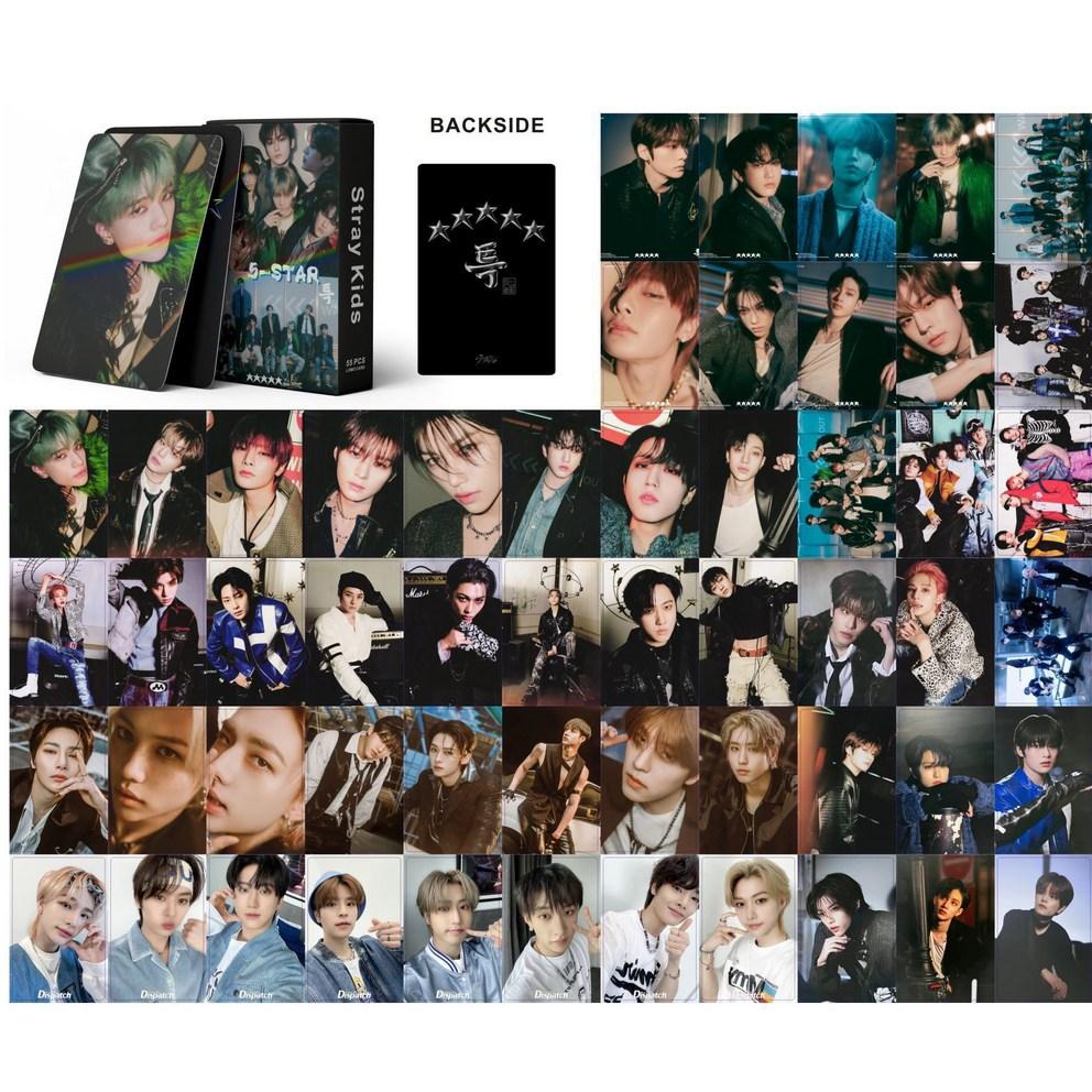 Stray Kids Poka Photocards 1 Box (55 Cards) 16 Types