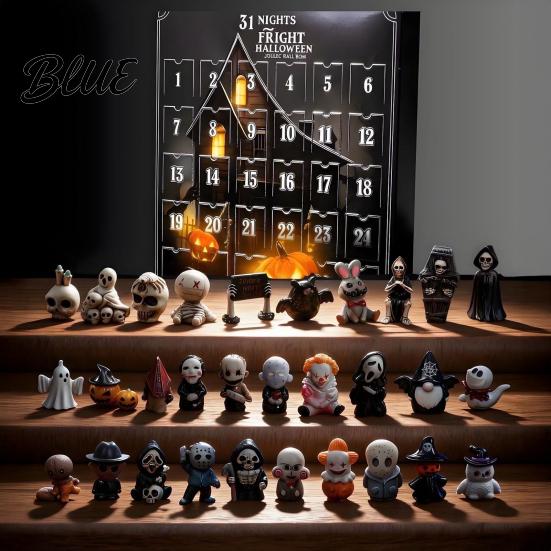 24-Day Halloween Calendar Spooky Mini Day Countdown Calendar 24 2026 Advent Box with Trick or