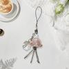 Handmade Jellyfish Pendant Unique Key Adornment Delicate Hanging Decors Stylish Jellyfish Phone Charm for Any Occasion