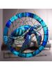 1pc Acrylic Turtle Vibrant Garden And Patio Sun Catcher, Spiritual Room Decor, Perfect Gift For Turtle Lovers