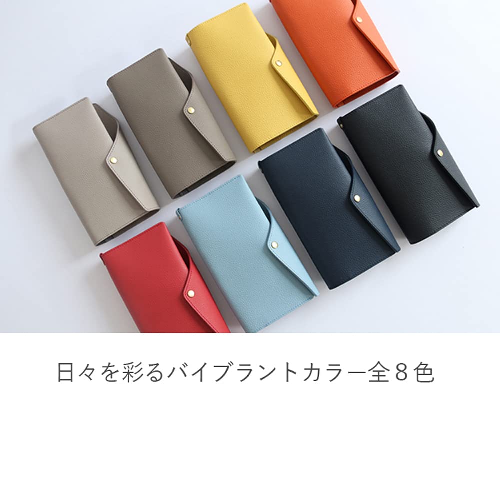 HUKURO Vibrant Series Hobonichi Weeks MEGA Planner Genuine for Men and Made in Fukuro Cover, Leather, Slim, Modified, Women, Business, Japan, Greige,
