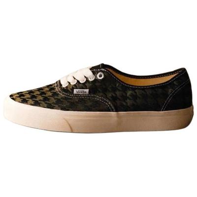 Tênis Autênticos de Cano Baixo para Skate Unissex Verde Preto Sneakers VN000BW5DFP