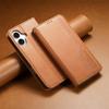 iPhone 17 Leather Flip Case with Magnetic Card Slot