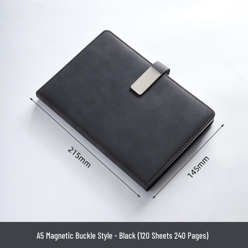 A5 Custom Logo Business Notebook Set - Premium Gift for Office Meetings