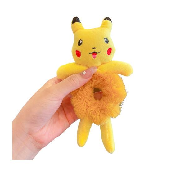 Girl Hair Rope Cartoon Frog Cat Duck Shape High Elasticity Hair Tie Versatile Colorful Hair Accessories