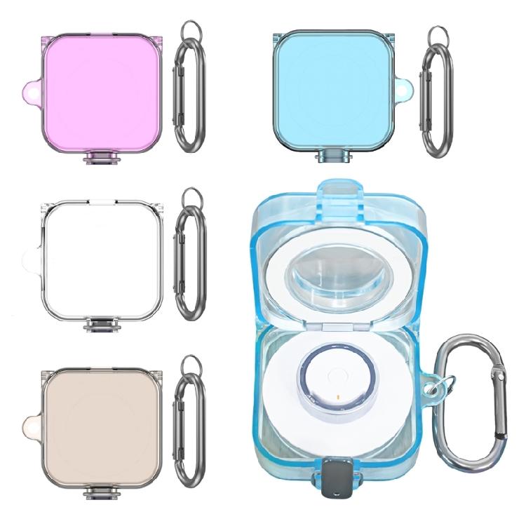 Flexible Case with Carabiner Protector Cover for Rings Charger Full Protections Case Scratchproof Shell
