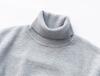 Beullumeol Pbt Wool Turtleneck Knit - Melange Gray