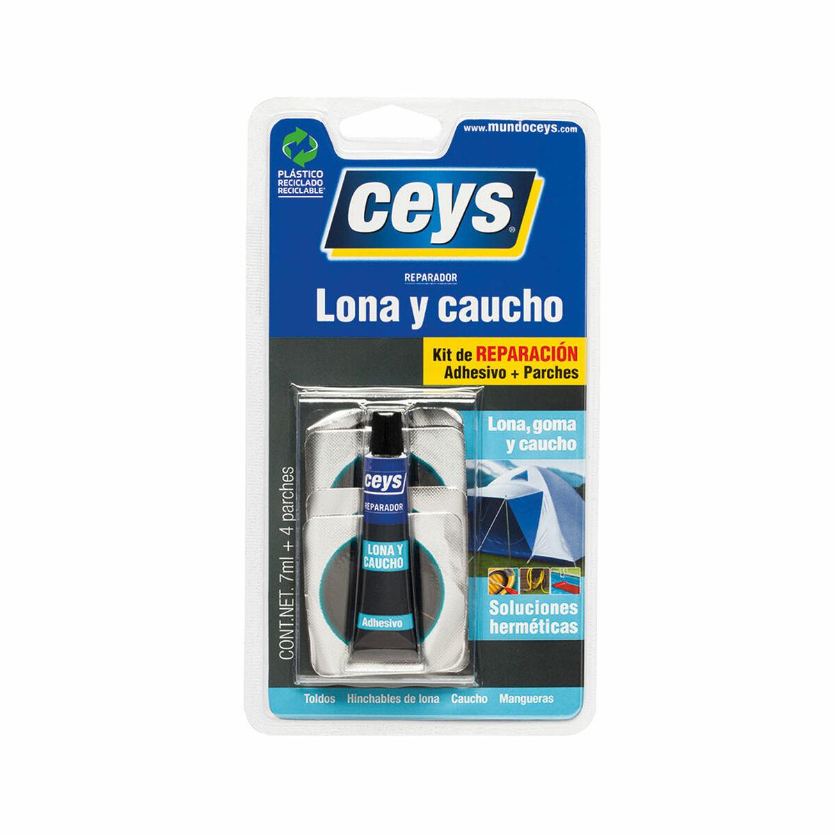 

Герметик/клей Ceys, 6 шт. TU прозрачный