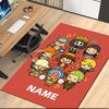 Custom Name One Piece Printed Carpet, for Office Chair Living Room Bedroom Kitchen Room Decor Gifts.