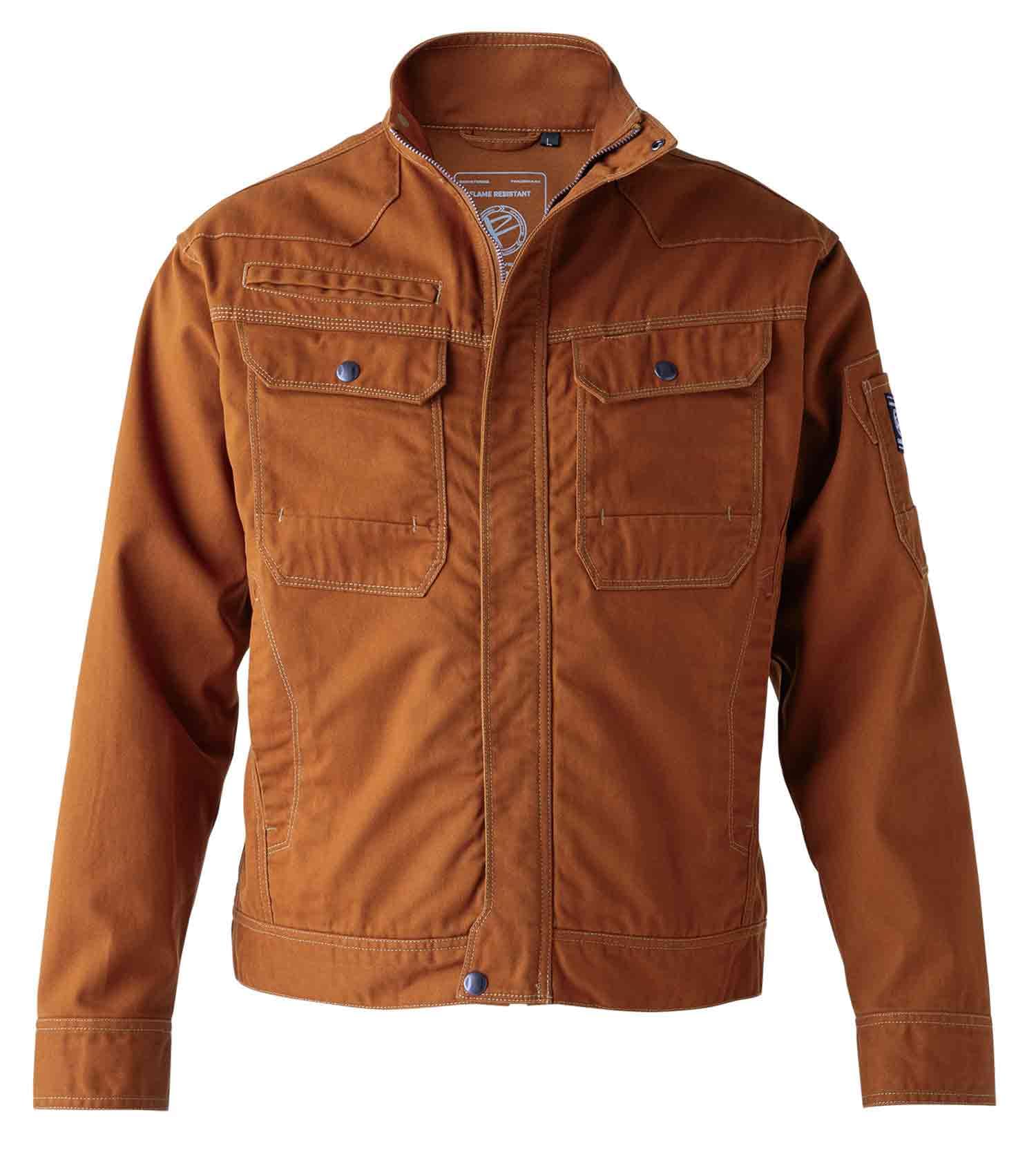 

EVEN RIVER Flame Resistant Blouson, All Season, Brick Red, SR7007, Size 22 LL