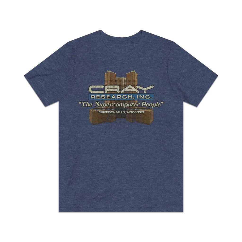 Cray Research, Inc. 1972 Vintage Men’s T shirt M