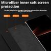 Genuine Leather Flip Cover Case For HUAWEI Mate 70 Pro RS Mate 60 Smart View Wake Sleep Call ID Display