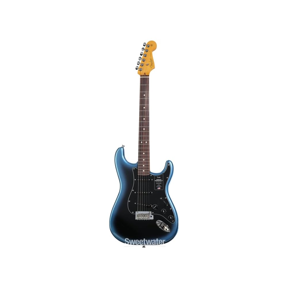 Fender American Professional II Stratocaster® Electric Guitar, Rosewood Fingerboard, Dark Night