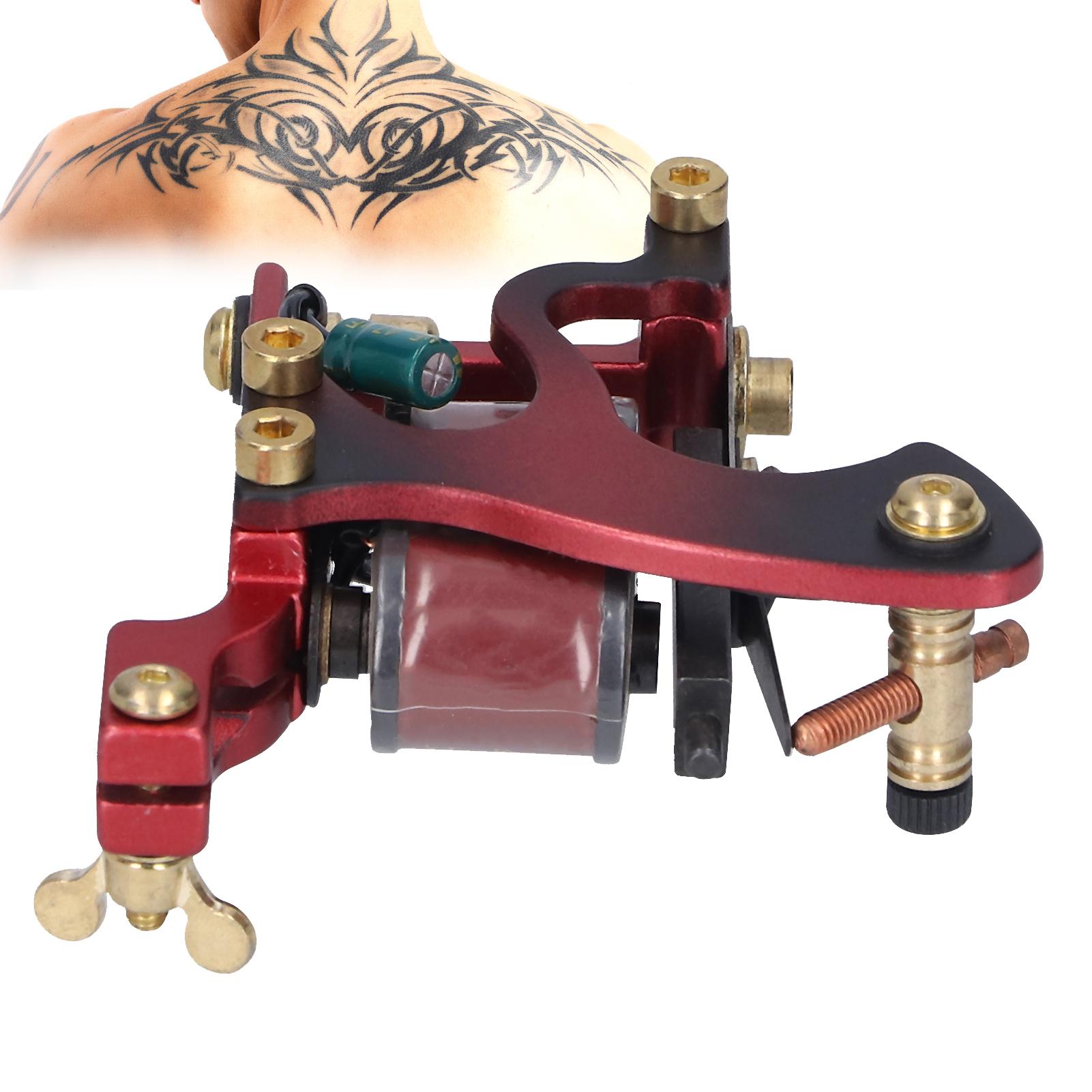 Casting Tattoo Machine Liner Shader Coil Professional Tattoo Machine Alloy Tattoo Supplies
