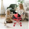 Vaguelly Doll Stroller Hand Cart Babies Dolls Stroller Wagon Furniture Dolly Trolly Dolly Mini Toys for Furniture Dollies Toys Push Cart Little Doll