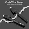ENLEE E22158 EN-3.0 Fahrradkettenverschleiß-Indikatorwerkzeug Präzisionsmesslineal für Mountainbike- und Rennradwartung