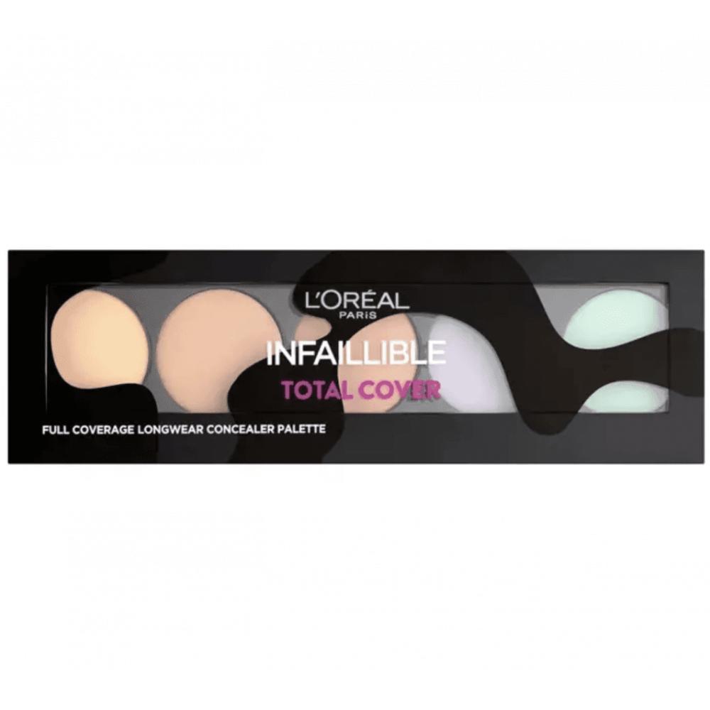 

L Oréal Paris - Infallible Total Cover High Coverage Concealer Palette -