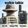 Globales Walkie-Talkie 4G 3G 2G integriertes bidirektionales Dualfrequenz-Walkie-Talkie mit unbegrenzter Entfernung von 5000 Kilometern