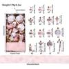 Christmas Tree Ornaments Set: Candy & Ball Decorations