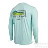 Camicia da pesca da uomo ad asciugatura rapida con protezione UV UPF 50 a maniche lunghe, traspirante, per sport all'aperto, ciclismo