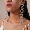Rhinestone Happy New Year Earrings Aesthetic 2026 Necklace Trendy 2026 Jewelry Suit  Party