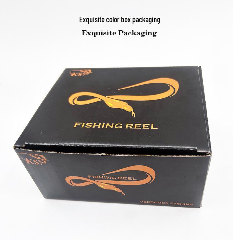 CB Snake Wheel Rear Drag Spinning Reel - Surf, Sea, Lure, and Blackfish Long Cast Fishing Reel