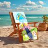 Personalized Customized Proof Beach Towel with Ms. Rachel Pattern - Soft, Absorbent,quick-drying,perfect Swimming,camping&bathing