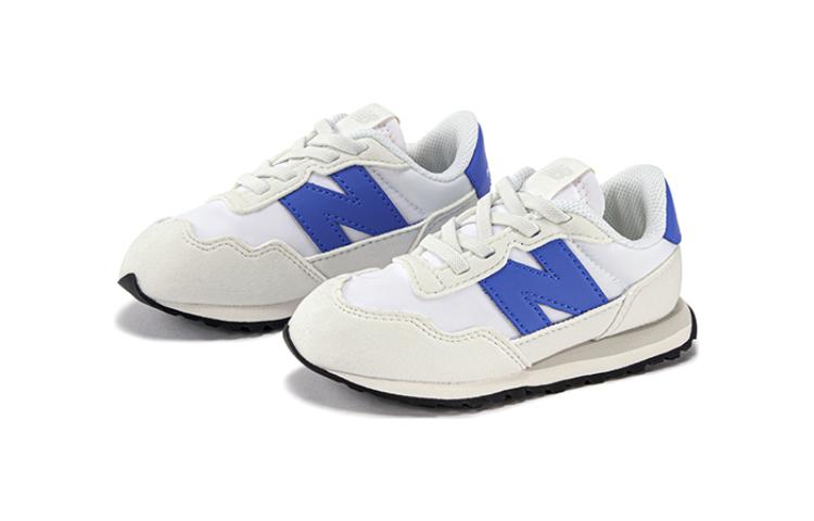 New Balance NB 237 Lage Top Hardloopschoenen Wit Blauw Baby En Peuter IH237BQ