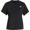 ESSENTIALS Quick Dry T Shirts Women's Black Crew Neck Moderate