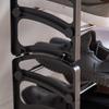 USA 2-Tier 6 Pairs Slim Metar Shoe Racks Entryway
