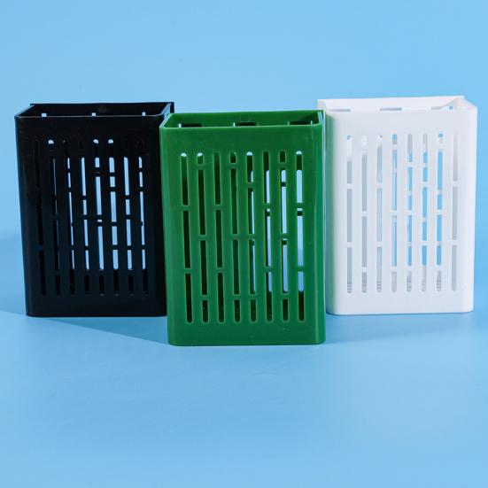 1/2/3/5/10Pcs Aquarium Plant Holder Top Hanging Fish Tank Planter Pot with Hook Platic Aquatic Plant Cup for Aquascape Decoration
